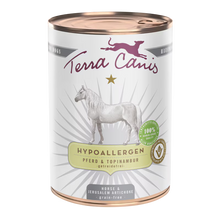 Terra Canis Menù Hypoallergenic – Cibo ipoallergenico naturale per cani sensibili