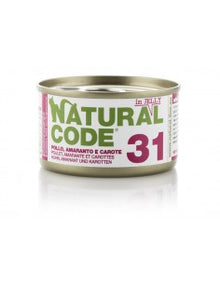 Natural Code - Alimento gatto lattina 85 gr