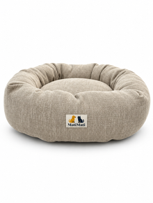 Cuccia rotonda Mati Mati per gatti in Memory Foam – sfoderabile - in puro cotone