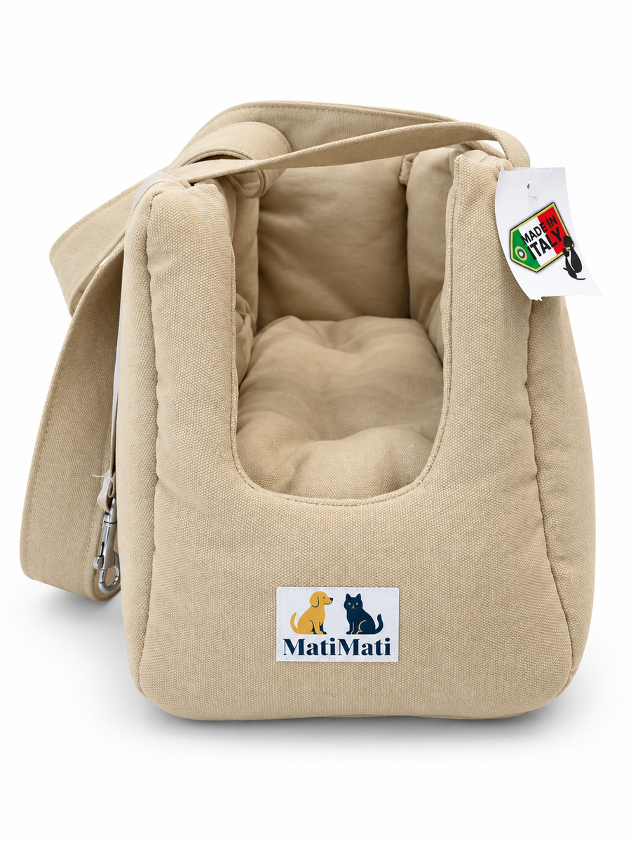 Borsa Cuccia Mati Mati – Trasportino in puro cotone