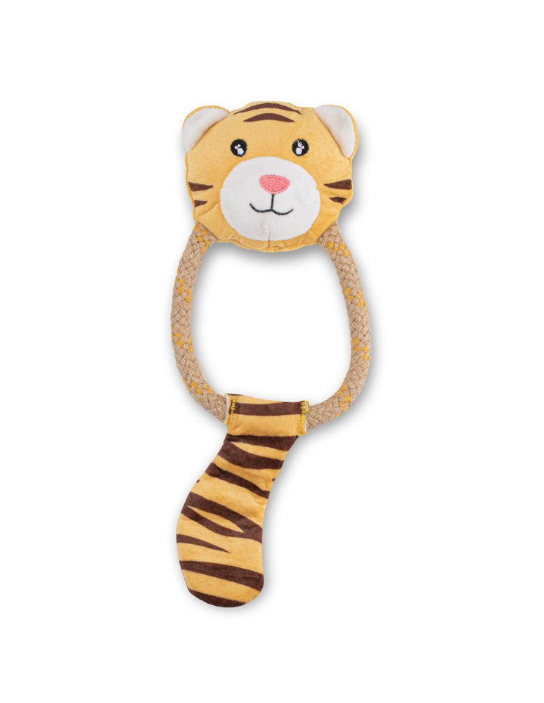 GIOCO IN PELUCHES IMBOTTITO E TIGRE