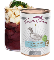 Terra Canis Menù Hypoallergenic – Cibo ipoallergenico naturale per cani sensibili