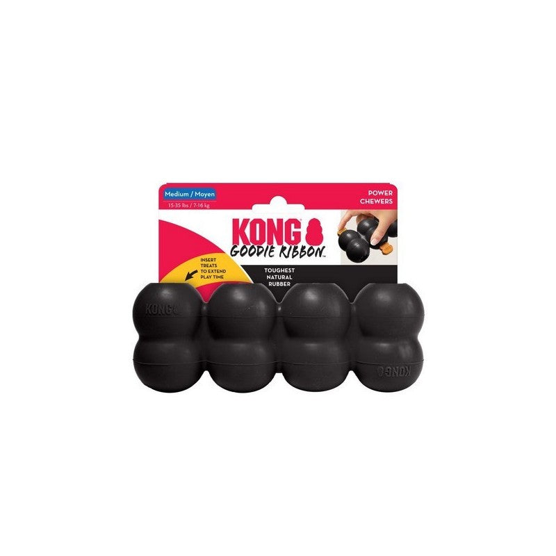 KONG Extreme Goodie Ribbon XL – Gioco da Masticare e da Riempire per Cani Grandi