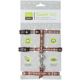 Hunter - Pettorina con guinzaglio per gatti Sweet Set
