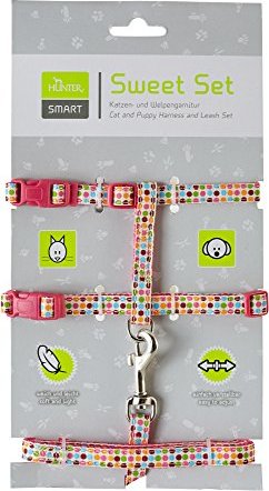 Hunter - Pettorina con guinzaglio per gatti Sweet Set
