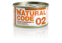 Natural Code - Alimento gatto lattina 85 gr