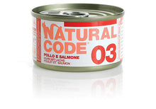 Natural Code - Alimento gatto lattina 85 gr