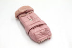 Fashion Dog - Cappotto trapuntato con cappuccio rimovibile completamente foderato in eco pelliccia (art. 130)