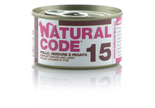 Natural Code - Alimento gatto lattina 85 gr