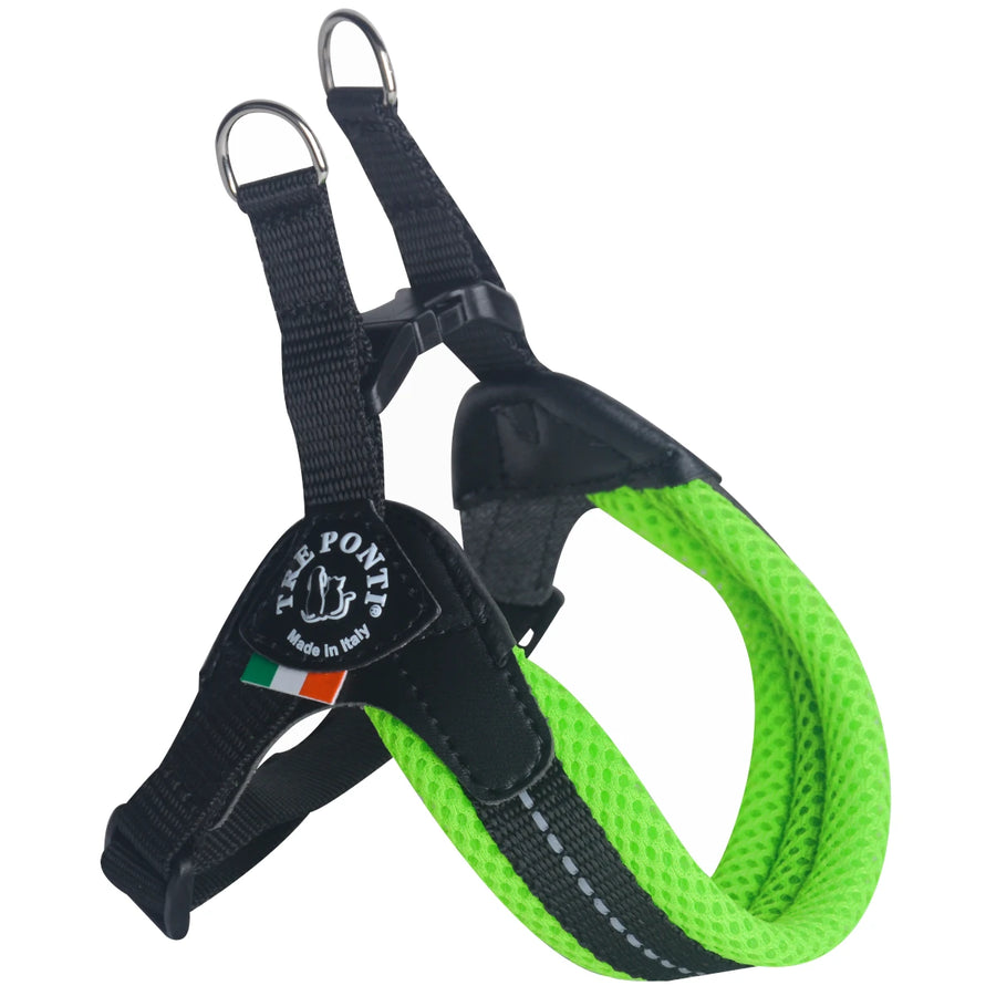 Tre Ponti - Pettorina Regolabile Mesh Fluo