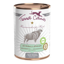 Terra Canis Menù Hypoallergenic – Cibo ipoallergenico naturale per cani sensibili