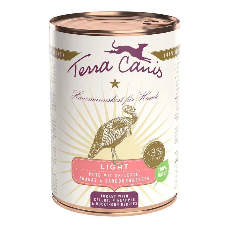 Terra Canis Menu Light – Cibo leggero e naturale per cani