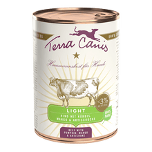 Terra Canis Menu Light – Cibo leggero e naturale per cani