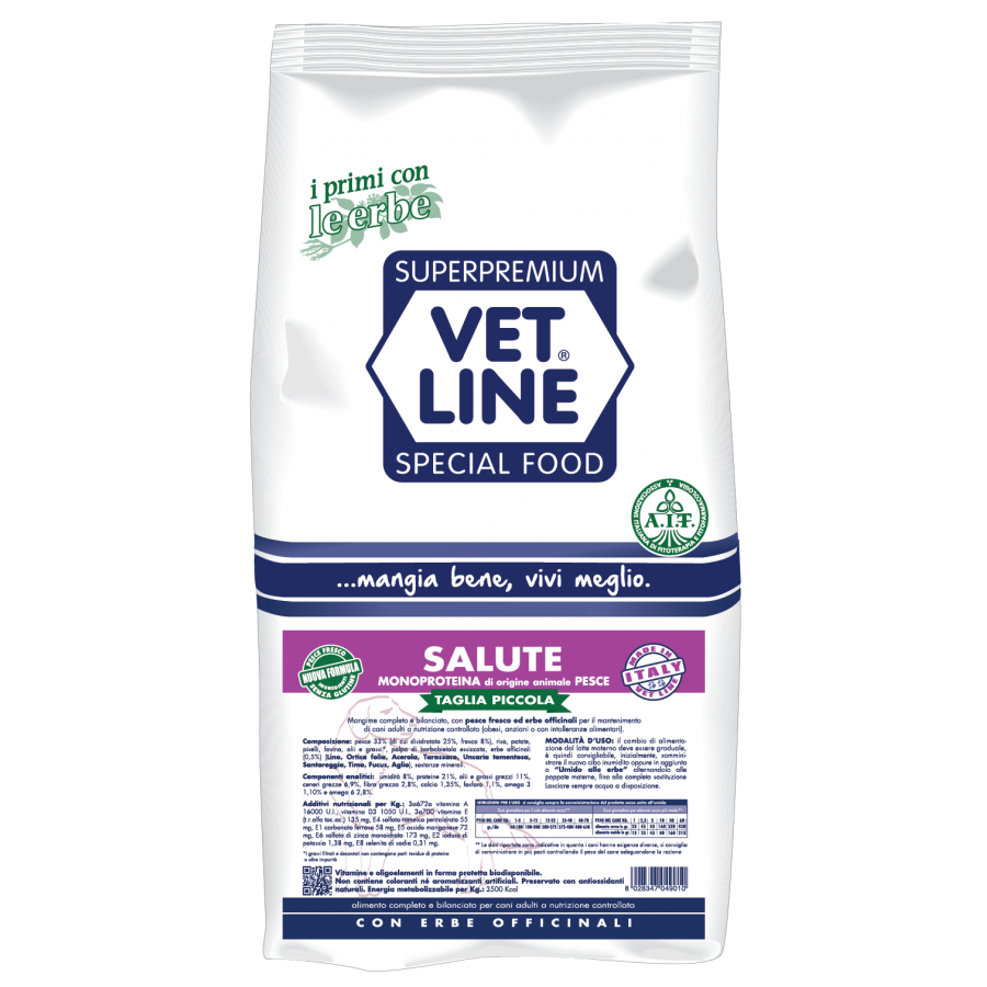 Vet Line - secco salute TAGLIA PICCOLA